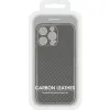 Xiaomi Redmi Note 11 Pro/Note 11 Pro Plus KÍNAI VERZIÓRA Tel Protect Leather Carbon szénszál mintás tok fekete - 4. kép