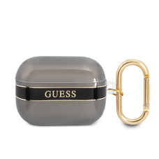 Airpods 3 Guess TPU Stripe tok fekete