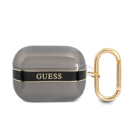 Airpods 3 Guess TPU Stripe tok fekete Airpods 3 Guess TPU Stripe tok fekete