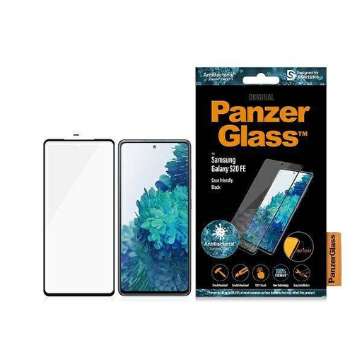 Samsung Galaxy S22 Ultra PanzerGlass E2E MicroFracture Antibakteriális tokbarát üvegfólia fekete Samsung Galaxy S22 Ultra PanzerGlass E2E MicroFracture Antibakteriális tokbarát üvegfólia fekete