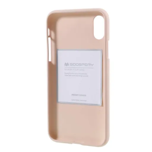 Huawei Y6 2018 Mercury Soft TPU tok homokszínű Huawei Y6 2018 Mercury Soft TPU tok homokszínű