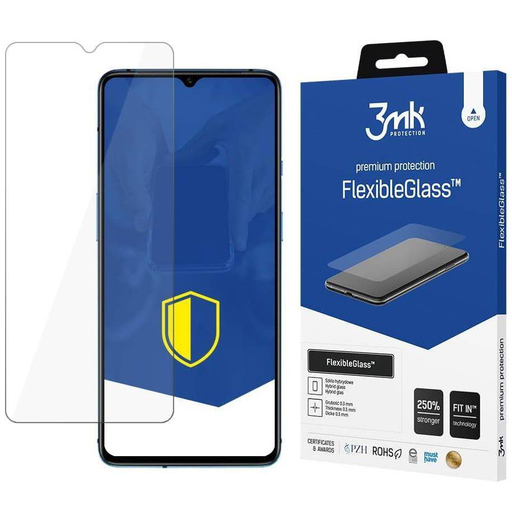Realme 9 Pro 3MK FlexibleGlass kijelzővédő hybrid üvegfólia Realme 9 Pro 3MK FlexibleGlass kijelzővédő hybrid üvegfólia