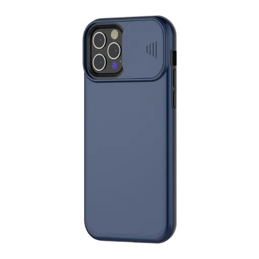 Samsung Galaxy A53 5G matt TPU tok kameralencse védővel kék Alphajack Samsung Galaxy A53 5G matt TPU tok kameralencse védővel kék Alphajack