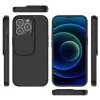Samsung Galaxy S22 matt TPU tok kameralencse védővel kék Alphajack - 2. kép