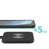 Choetech Qi 10W vezeték nélküli töltőkészlet + QC3.0 18W 3A fali töltő + USB - microUSB kábel 1,2m fekete - 1. kép