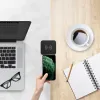 Choetech Qi 10W vezeték nélküli töltőkészlet + QC3.0 18W 3A fali töltő + USB - microUSB kábel 1,2m fekete - 2. kép