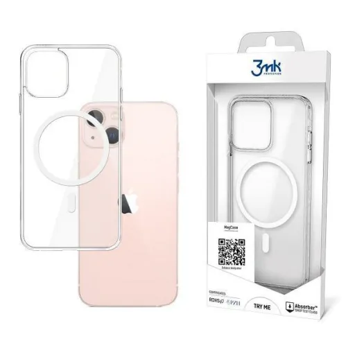 iPhone 13 3MK MagCase tok átlátszó