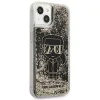 iPhone 13 Pro Karl Lagerfeld Liquid Glitter Gatsby tok fekete (KLHCP13LLGGKBK) - 3. kép