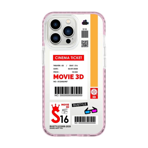 iPhone 13 átlátszó TPU tok Cinema Ticket mintával Alphajack iPhone 13 átlátszó TPU tok Cinema Ticket mintával Alphajack