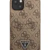 iPhone 13 Guess 4G Saffiano tok dupla kártyatartóval barna (GUHCP13MP4TPW) - 2. kép