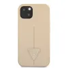 iPhone 13 Guess Saffiano Triangle Logo tok bézs (GUHCP13MPSATLE) - 0. kép