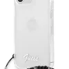 iPhone 13 Pro Guess Black Pearl tok karpánttal átlátszó (GUHCP13LKPSBK) - 1. kép