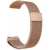 Samsung Galaxy Watch 22mm milánói fém óraszíj rose gold színű Alphajack - 0. kép