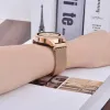 Samsung Galaxy Watch 22mm milánói fém óraszíj rose gold színű Alphajack - 1. kép