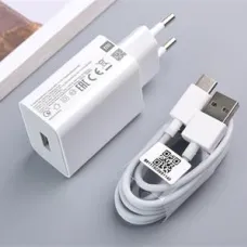 Xiaomi MDY-11-EP USB hálózati töltő adapter 3A 22.5W fehér + USB-A Type-C kábel