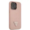 iPhone 13 Pro Guess Saffiano Triangle Logo tok rózsaszín (GUHCP13LPSATLP) - 2. kép