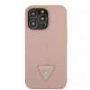 iPhone 13 Pro Guess Saffiano Triangle Logo tok rózsaszín (GUHCP13LPSATLP) - 3. kép