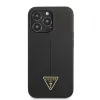 iPhone 13 Pro Guess Szilikon Line Triangle tok fekete (GUHCP13LSLTGK) - 1. kép