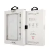 iPhone 13 Pro Max Guess White Pearl tok karpánttal átlátszó (GUHCP13XKPSWH) - 2. kép