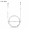 USB Type C - 3.5mm jack TRS audio kábel hangerőszabályzóval 1m (DAC chip) - 2. kép