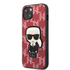 iPhone 13 Karl Lagerfeld Monogram Ikonik tok piros (KLHCP13MPMNIKPI)