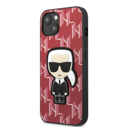 iPhone 13 Karl Lagerfeld Monogram Ikonik tok piros (KLHCP13MPMNIKPI)