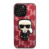 iPhone 13 Pro Karl Lagerfeld Monogram Ikonik tok piros (KLHCP13LPMNIKPI) - 4. kép