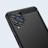 Samsung Galaxy M53 5G Tech-Protect carbon mintájú TPU tok fekete - 4. kép