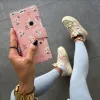 Samsung Galaxy A53 5G Tech-Protect Wallet fliptok rózsaszín virágmintás - 0. kép