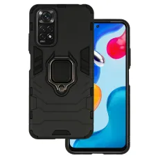 Xiaomi Redmi Note 11/Note 11S Ring Armor puzdro s výklopným stojanom čierne Xiaomi Redmi Note 11/Note 11S Ring Armor puzdro s výklopným stojanom čierne