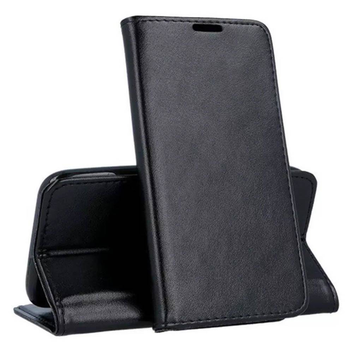 Xiaomi Poco X4 Pro 5G Mágneses Eco bőr fliptok fekete Xiaomi Poco X4 Pro 5G Mágneses Eco bőr fliptok fekete