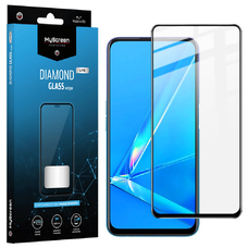 Samsung Galaxy M53 5G MyScreen Diamond Lite Edge 5D kijelzővédő üvegfólia fekete