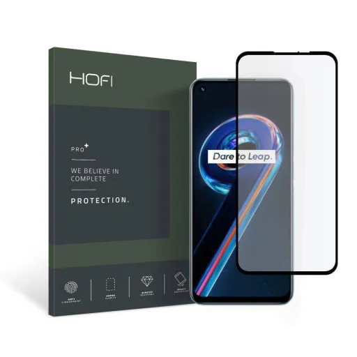 Realme 9 Pro Hofi Glass Pro+ Hybrid temperált üvegfólia fekete Realme 9 Pro Hofi Glass Pro+ Hybrid temperált üvegfólia fekete