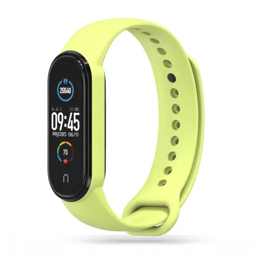 Xiaomi Mi Smart Band 5/6// NFC/7 Tech-Protect Iconband szíj lime