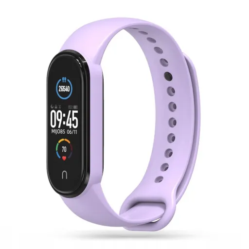 Xiaomi Mi Smart Band 5/6// NFC/7 Tech-Protect Iconband szíj lila