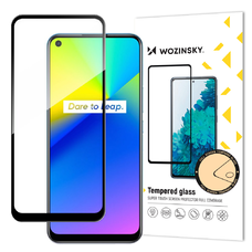 Realme 7i Wozinsky Full Glue 9H Super Tough kijelzővédő üvegfólia fekete