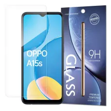 Oppo A15/A15S 9H kijelzővédő üvegfólia