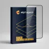 iPhone 14 Plus kijelzővédő üvegfólia 9H 5D HD 0.33mm fekete kerettel Alphajack thumbnail