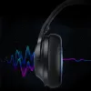 Acefast vezeték nélküli fejhallgató Bluetooth 5.0 Hybrid ANC (aktív zajcsökkentés) vízálló IPX4 fekete (H1) - 1. kép