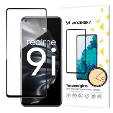 Realme 9i Wozinsky Full Glue 9H Super Tough kijelzővédő üvegfólia fekete