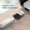 USB Type C - USB 2.0 OTG USB átalakító adapter fekete - 3. kép