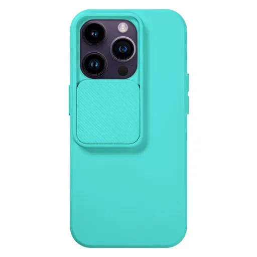 iPhone 13 Pro Camshield Soft tok menta színben