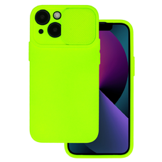Samsung Galaxy A73 5G Camshield Soft tok lime színben