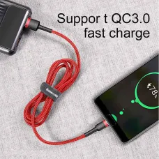 USB Type C - 3A 1m Baseus (CATKLF-B09) piros