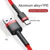 USB Type C - 3A 1m Baseus (CATKLF-B09) piros - 2. kép