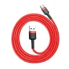USB Type C - 3A 1m Baseus (CATKLF-B09) piros - 3. kép