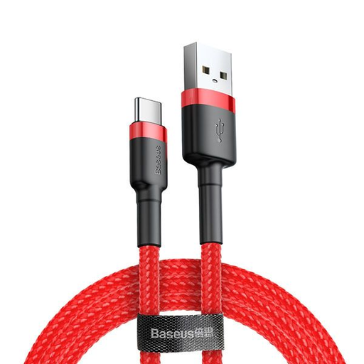 USB Type C - 3A 1m Baseus (CATKLF-B09) piros