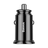 USB + Type C - 30W Baseus autós töltő QC 4.0 PD 3.0 5A (CCALL-YS01) fekete szivargyújtóba - 1. kép