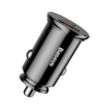 USB + Type C - 30W Baseus autós töltő QC 4.0 PD 3.0 5A (CCALL-YS01) fekete szivargyújtóba - 3. kép