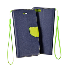 Xiaomi Redmi 10A Telone Fancy flipové puzdro tmavomodrá/lime Xiaomi Redmi 10A Telone Fancy flipové puzdro tmavomodrá/lime